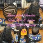 High ponytail vixen sew-in