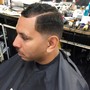 Men's fade with beard trim