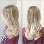 Tape in Hair  Extensions Application