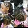 Boys Braids/twist on top...