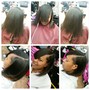 Weave wash & styled