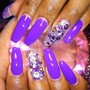 Full Set of Acrylic Nails