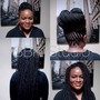 Traditional Loose Hair Crochet | Install Only (Client provides hair)