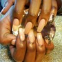 Full Set of Acrylic Nails