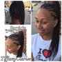 Flip Over Tribal Braids