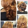 Shampoo/Style with Wand / Barrel Curls