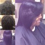 Shampoo Style (relaxed hair)