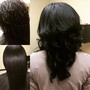 Shampoo Style (relaxed hair)