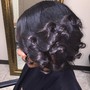 Natural hair flexi rods