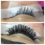 Volume eyelash extension fills