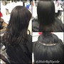 Full sew in leave out (full treatment)