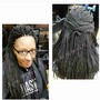 Instant permanent pre-made human hair Loc Extensions