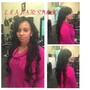 Lace closure sew in