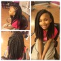 Medium Boho Box Braids