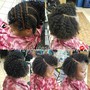 Knotless/ box braids large-sized