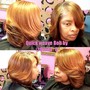 Wash and Bump (relaxed hair)