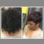 PIXIE Shampoo, cut and style