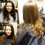 Hair straightening/curling