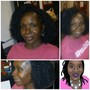 Wash,Detangle, and blowout