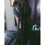 Knotless Box Braids (Small )