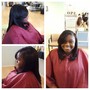 Wash/ blowdry (relaxed hair)