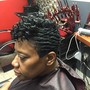 Jheri curl retouch