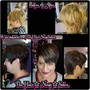 Womens haircut without blowdry