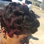 Natural hair style $60