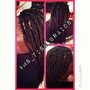 Large Box Braids Style