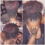 Boho Knotless Bob