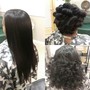 Shampoo/ Set (relaxer)