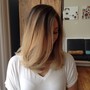 Balayage and cut