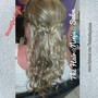 Special occasion hairstyle