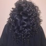 (Natural Hair) Shampoo/ Blowdry