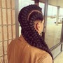 Braided Updo Style (4 braids +)