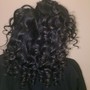 (Natural Hair) Shampoo/ Blowdry