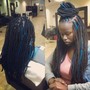 (M) Box Braids *Waist length