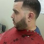 Young Men's Cut w/facial hair trim