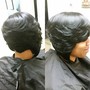 Silk Press Blowout