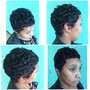 Wrap and Curl w/Rinse