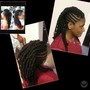 Loc Retwist, shampoo and simple style