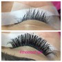 Volume eyelash extension fills