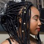 Loc Retwist | Neck-Shoulder Length + Shampoo (No F/S Luxxe MiRI Treatment, Basic Loc Style)