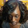 Quick Weave (Crown Top of Head) Installment