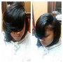 Bob Sew-In w/ Hair