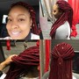 Small bohemian Box Braids