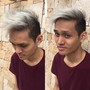 Grey Touch Up and HairCut