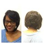 Virgin Relaxer (Hair shoulder length or shorter)