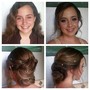 Wedding trial hair and makeup