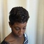 Natural Hair Silk Press (short hair)